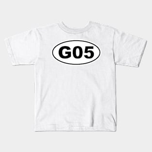 G05 Chassis Code Marathon Style Kids T-Shirt